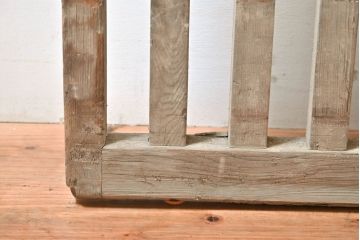 アンティーク建具　和の空間づくりにおすすめの荒格子戸2枚セット(引き戸)(R-060952)