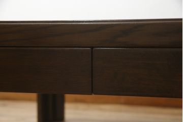 中古　カリモク　domani(ドマーニ)　Morganton(モーガントン)　ゴールドの引手が高級感を演出するセンターテーブル(リビングテーブル、ローテーブル)(定価約22万円)(R-060954)