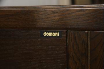 中古　カリモク　domani(ドマーニ)　Morganton(モーガントン)　ゴールドの引手が高級感を演出するセンターテーブル(リビングテーブル、ローテーブル)(定価約22万円)(R-060954)