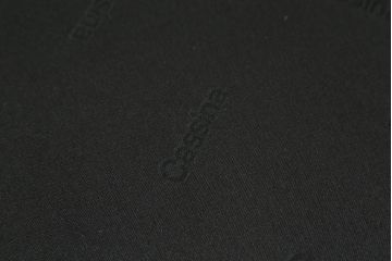 中古　展示品　超美品　Cassina(カッシーナ)　405　DUC(デュック)　FX革　黒のパイピングが空間を引き締める2人掛けソファ(2P、アームソファ)(定価約110万円)(R-060959)