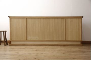 中古　屋久杉を使用した木の温もりあふれるサイドボード(サイドチェスト、収納箪笥、小物収納、引き出し)(定価約180万円)(R-060970)