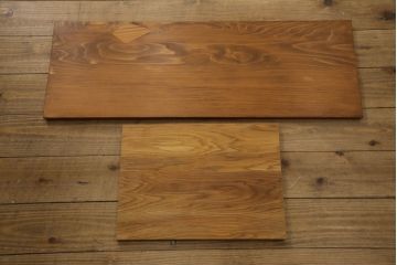 中古　美品　特注品　最高級!!　屋久杉の美しい杢目を堪能できるキャビネット(食器棚、収納棚、戸棚、水屋箪笥)(R-060976)
