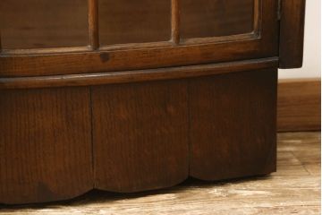 フランスアンティーク　アールデコ　クラシカルな佇まいが上品な空間を演出するブックケース(本箱、書棚、本棚、収納棚、戸棚、食器棚、カップボード、キャビネット)(R-061000)