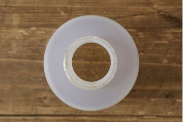 アンティーク照明　大正昭和初期　オパールガラス　情緒あふれるレトロな雰囲気が魅力の吊り下げ照明(ペンダントライト、天井照明)(R-061017)