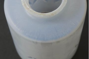 アンティーク照明　大正昭和初期　オパールガラス　情緒あふれるレトロな雰囲気が魅力の吊り下げ照明(ペンダントライト、天井照明)(R-061017)
