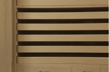 中古　伝統工芸士　熊倉由蔵作　衣装盆14杯　たっぷりの収納力と上品な佇まいが魅力的な加茂総桐箪笥(大丸、四方丸、総桐たんす、着物箪笥、引き出し、衣装タンス)(定価約120万円)(R-061029)