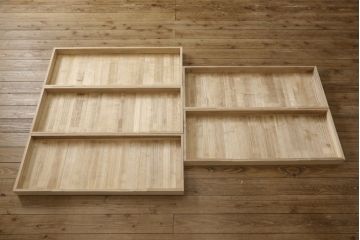 中古　美品　岩谷堂箪笥　菊幸　和の趣あふれる衣装箪笥(和箪笥、和たんす、収納箪笥、引き出し、上下バラ売り可能)(定価約83万円)(R-061034)