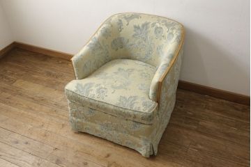 中古　美品　DREXEL HERITAGE(ドレクセルヘリテイジ)　ゆったりとした寛ぎの空間づくりに取り入れたい1人掛けソファ(一人掛けソファ、1Pソファ、アームソファ、アームチェア)(R-061047)