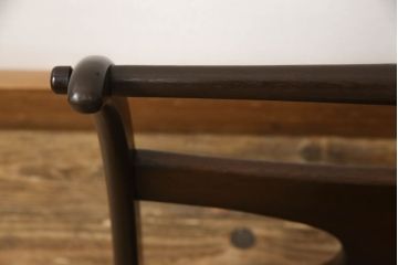 和製ビンテージ　希少な絶版品!!　maruni(マルニ木工)　和モダンな空間づくりに取り入れやすいマガジンラック(ヴィンテージ、本立て)(R-061050)