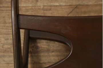 和製ビンテージ　希少な絶版品!!　maruni(マルニ木工)　和モダンな空間づくりに取り入れやすいマガジンラック(ヴィンテージ、本立て)(R-061050)