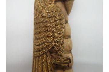 戦前　委員長蒋中正贈(蒋介石)　0001　航空委員会　希少短剣(鞘付き、旧日本海軍、鷹彫刻、 模造刀、中国?)(R-061063)
