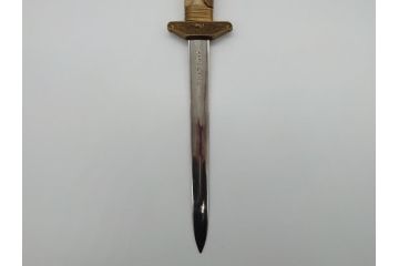 戦前　委員長蒋中正贈(蒋介石)　0001　航空委員会　希少短剣(鞘付き、旧日本海軍、鷹彫刻、 模造刀、中国?)(R-061063)