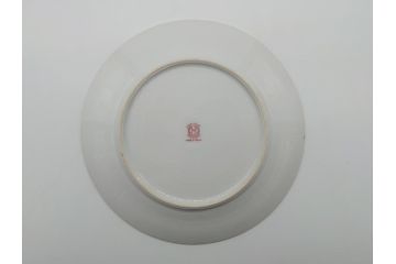 オールドノリタケ　NORITAKE　湖図　ハンドペイント　レトロでかわいらしいプレート・ボウル(皿、小鉢、深皿、洋食器)(R-061065)