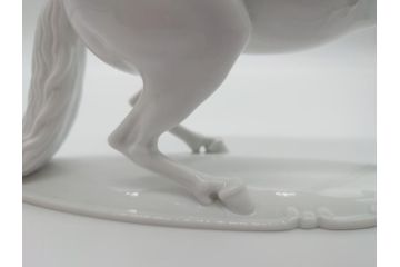 ヴィンテージ　 ドイツ　ローゼンタール(Rosenthal)　T.KARNER　ケルナー　馬　フィギュリン(陶磁器、置物)(R-061066)