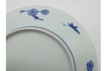 人間国宝　十四代今泉今右衛門　錦芙蓉絵額皿(共箱付き、皿立て付き、額皿、飾り皿、飾皿、中皿、色鍋島、色絵)(R-061068)