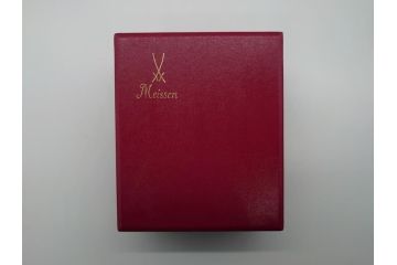 ドイツ　マイセン　Meissen　五つ花　メイン　ピンクローズ　ベーシックフラワー　気品あふれるコーヒーカップ&ソーサー(共箱付き、洋食器、西洋陶磁器、C&S)(R-061069)