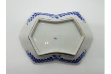 希少　上手物　オールド香蘭社　有田焼　色絵花図　錦手　6.4寸中皿5枚セット(変形皿、和食器、皿)(R-061072)