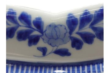 希少　上手物　オールド香蘭社　有田焼　色絵花図　錦手　6.4寸中皿5枚セット(変形皿、和食器、皿)(R-061072)
