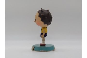 昭和レトロ　栗田工業株式会社　クリちゃん　根本進　どこか懐かしさを感じるソフビ人形(朝日新聞4コマ漫画、コレクター、ディスプレイ)(R-061076)