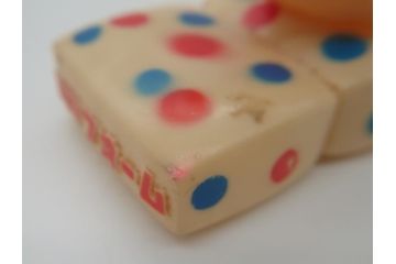  昭和レトロ　ハマフォーム 天使の女の子 ソフビ人形　レトロで可愛らしい貯金箱(教育設備助成運動、ベルマーク運動、コレクター、ディスプレイ)(R-061077)