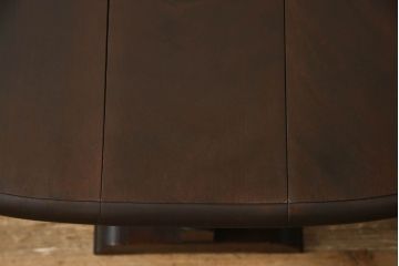 ビンテージ　松本民芸家具　サイドテーブルとしても使える、低めのつくりの#26型バタフライ卓(ドロップリーフテーブル、バタフライテーブル、コーヒーテーブル、ヴィンテージ)(R-061083)