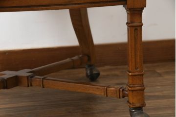 中古　 美品　DREXEL HERITAGE(ドレクセルヘリテイジ)　Grand Villa(グランドヴィラ)　くつろぎの時間を演出するキャスター付きチェア(ダイニングチェア、アームチェア、椅子、イス)(R-061101)
