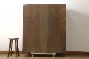 中古　岩谷堂箪笥　存在感のある金具と迫力のある杢目が目を惹く衣装箪笥(和タンス、収納箪笥、整理箪笥、引き出し、チェスト)(R-061128)