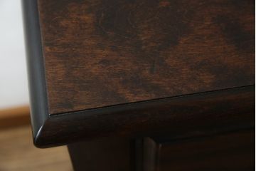 和製ビンテージ　松本民芸家具　ボールフット　こだわりの空間づくりにおすすめのレコードケース(レコードキャビネット、サイドキャビネット、収納棚、戸棚、ヴィンテージ)(R-061129)