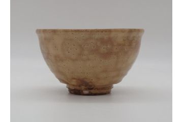 十三代　田原陶兵衛　萩焼　深川本窯　茶碗(共箱付き、茶道具、湯呑み、和食器、ボウル、作家物)(R-061138)