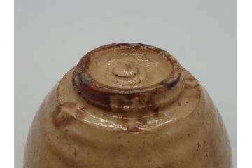 十三代　田原陶兵衛　萩焼　深川本窯　茶碗(共箱付き、茶道具、湯呑み、和食器、ボウル、作家物)(R-061138)
