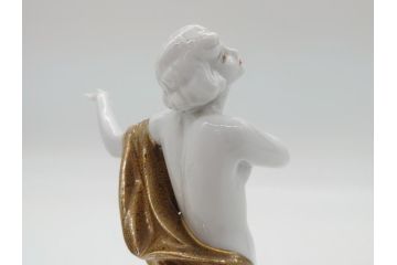 ドイツ　ローゼンタール(Rosenthal)　裸婦　女性　今にも動き出しそうなしなやかな造りのフィギュリン(陶磁器、置物)(R-061141)