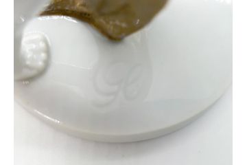 ドイツ　ローゼンタール(Rosenthal)　裸婦　女性　今にも動き出しそうなしなやかな造りのフィギュリン(陶磁器、置物)(R-061141)