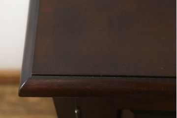 中古　美品　松本民芸家具　特注品のクラシカルな下駄箱(靴箱、サイドボード、サイドキャビネット、収納棚)(R-061165)