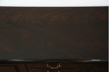 中古　松本民芸家具　クラシカルなデザインがおしゃれなA型ドレッサー(サイドボード、サイドキャビネット、引き出し、サイドチェスト、収納棚、ドレッシングチェスト)(定価約48万円)(R-061168)
