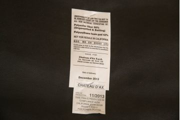 中古　美品　イタリア　Chateau d'Ax(シャトーダックス)　本革　2.5人掛け　美しい色艶が魅力的なレザーソファ(2人掛けソファ、2P、3人掛けソファ、3P、アームソファ)(R-061171)