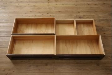 中古 美品　松本民芸家具　507型 和モダンな空間におすすめの金具付きタンス(衣装箪笥、収納たんす、引き出し、チェスト)(R-061172)
