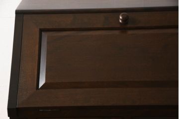 中古　松本民芸家具　#33A型　コンパクトなライティングビューロー(机、デスク、在宅用、在宅ワーク用、ワークデスク、引き出し)(定価約29万円)(R-061187)