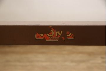 イギリスアンティーク　ウォールナット材　猫脚が優雅な空間を演出してくれるベッドフレーム(シングル)(R-061189)
