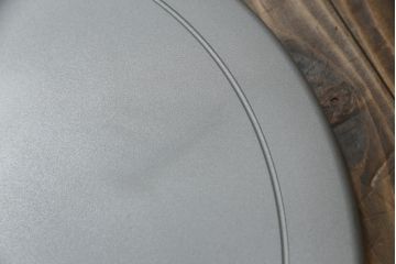 中古　超美品　オカムラ(OKAMURA)　医療福祉用　円盤脚　抗菌　丸みのあるフォルムがかわいらしいスツール2脚セット(丸椅子、回転椅子、イス)(2脚で定価約124000円)(R-061211)