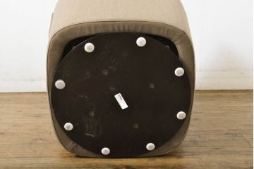 中古　展示品　超美品　arflex(アルフレックス)　BRERA(ブレラ)　シンプルモダンなデザインが魅力のラウンジチェア(1人掛けソファ、1P、回転椅子、イス)(定価約26万円)(R-061226)