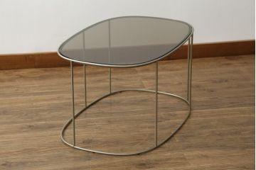 中古　展示品　超美品　arflex(アルフレックス)　ELIPS(エリプス)　シンプルモダンな空間づくりに活躍するコーヒーテーブル(リビングテーブル、ローテーブル、サイドテーブル、センターテーブル)(定価約22万円)(R-061229)