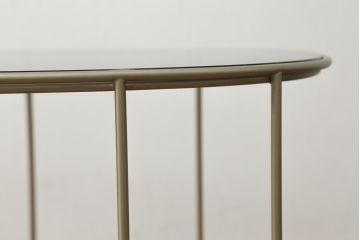 中古　展示品　超美品　arflex(アルフレックス)　ELIPS(エリプス)　シンプルモダンな空間づくりに活躍するコーヒーテーブル(リビングテーブル、ローテーブル、サイドテーブル、センターテーブル)(定価約22万円)(R-061229)