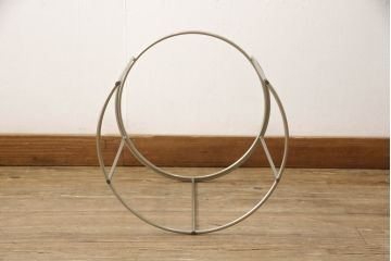 中古　展示品　超美品　arflex(アルフレックス)　CLIPS(クリップス)　ブロンズ　モダンな空間を演出するコーヒーテーブル(丸テーブル、ラウンドテーブル、サイドテーブル)(定価約14万円)(R-061234)