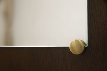 中古　カリモク家具(karimoku)　domani(ドマーニ)　ヒッコリーブラウンが落ち着きのある空間を演出するワードローブ(洋服タンス、引き出し、チェスト、キャビネット)(R-061235)