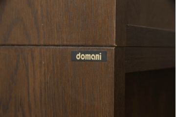 中古　カリモク家具(karimoku)　domani(ドマーニ)　ヒッコリーブラウンが落ち着きのある空間を演出するワードローブ(洋服タンス、引き出し、チェスト、キャビネット)(R-061235)