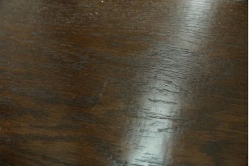 中古　美品　カリモク家具(karimoku)　domani(ドマーニ)　Morganton(モーガントン)　ディスプレイ什器におすすめ!ヒッコリーブラウンのガラスキャビネット(ガラスケース、飾り棚、陳列棚)(定価約70万円)(R-061241)