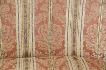 中古　美品　DREXEL HERITAGE(ドレクセルヘリテイジ)　洗練された曲線が美しいラウンジソファ(3人掛け、三人掛け、3P)(R-061256)
