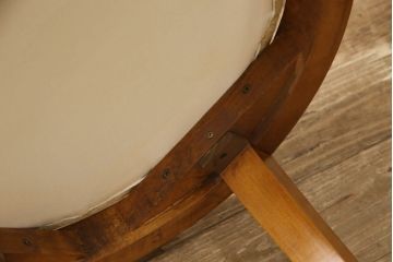イタリアビンテージ　モダンデザインが魅力的なダイニングチェア2脚セット(イス、椅子、ヴィンテージ)(R-061269)