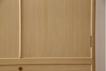 中古　伝統工芸士　吉沢昭次作　凛とした佇まいが気品を感じさせる加茂桐箪笥(大丸、桐たんす、着物箪笥、衣装タンス、和タンス、和たんす、引き出し)(R-061271)