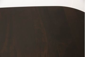 中古　北海道民芸家具　希少な絶版品　引き出し付きで使い勝手の良い上品なバタフライテーブル(ダイニングテーブル、エクステンションテーブル)(R-061280)